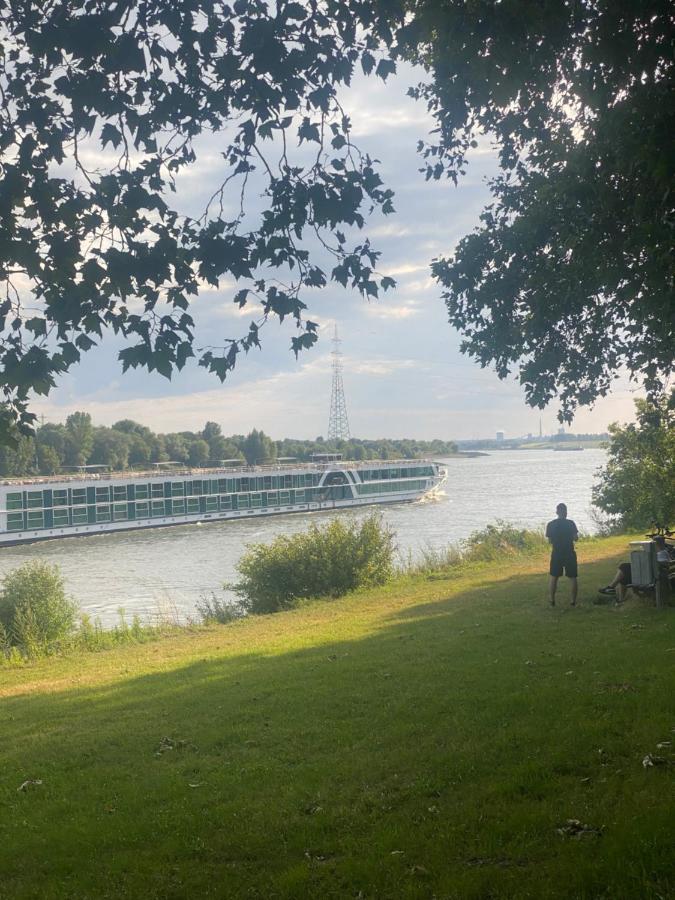 Ferienvilla Whirlpool Fasssauna Direkt Am Rhein Gotterswickerhamm Eksteriør bilde
